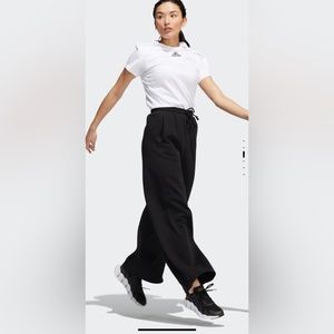 Adidas all Szn fleece wide pants black